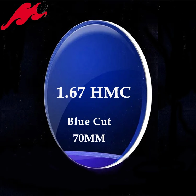 Оптические линзы Blue cut 1 67 с защитой от синего