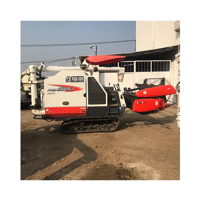 
Kubota 688Q Agriculture machinery combine harvester for rice and wheat 