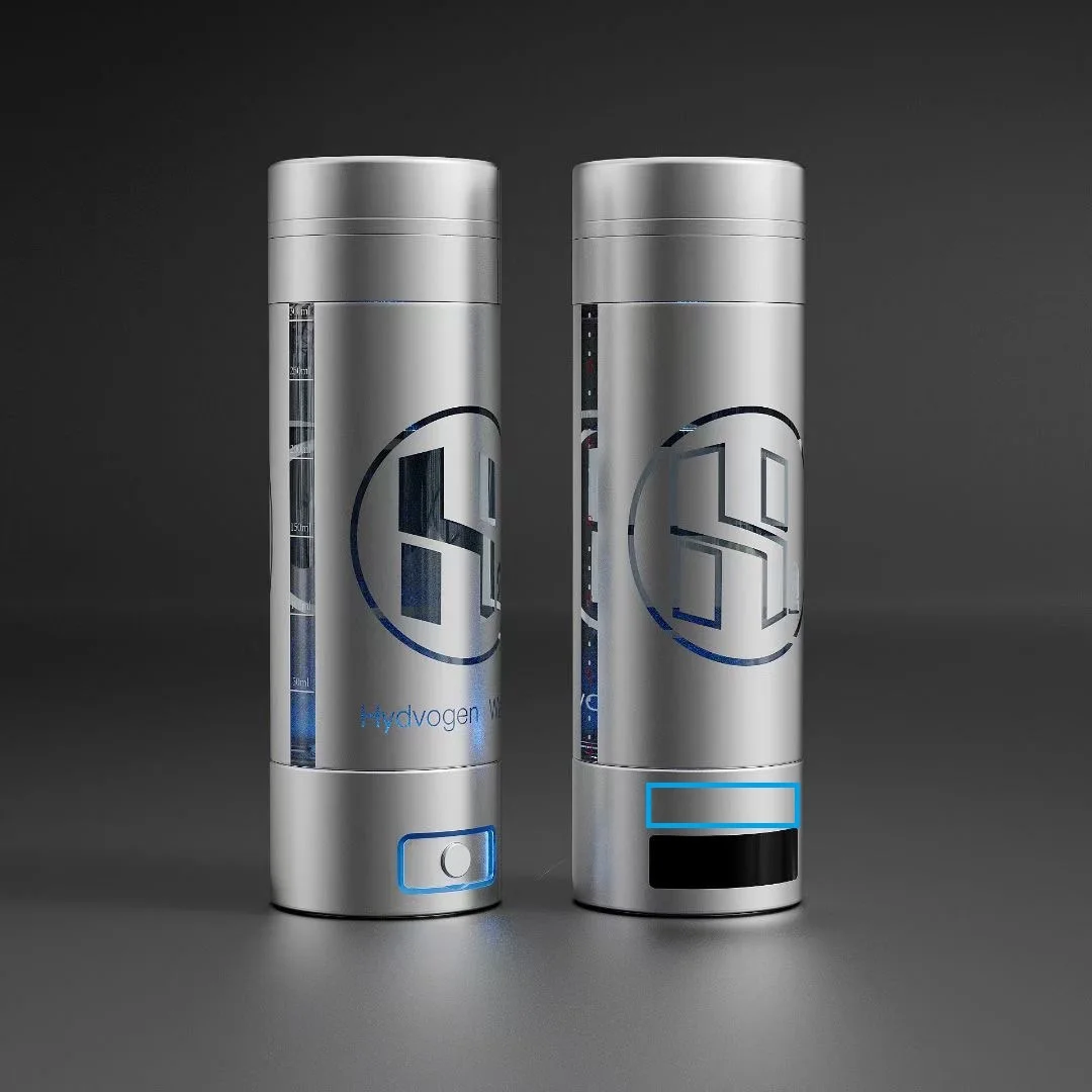 Portable Rechargeable 9000ppb Hydrogen Water Generator Bottle USB Powered SPE PEM Technology Household Use Car Outdoor Desktop