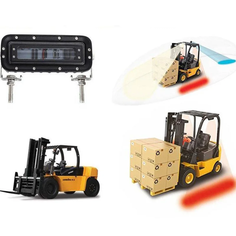 High quality High-power Osram LED 6pcs*3w LED forklift safety blue light forklift led light