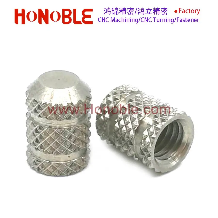 Thread Threaded Inserts and brass nut for 3d printer parts, nut for plastic molding