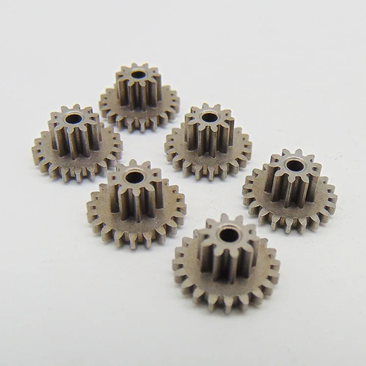China manufacturer custom metal small transmission double two stage spur gears