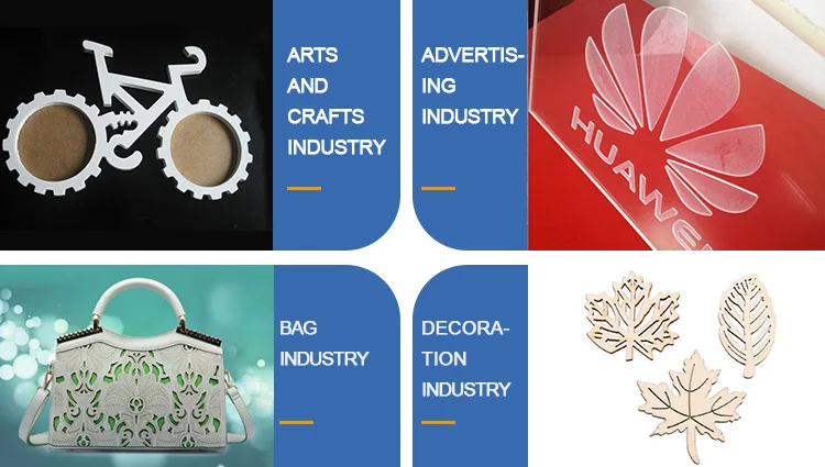 Competitive Price 130w square guide rail CO2 laser cutting and engraving machine