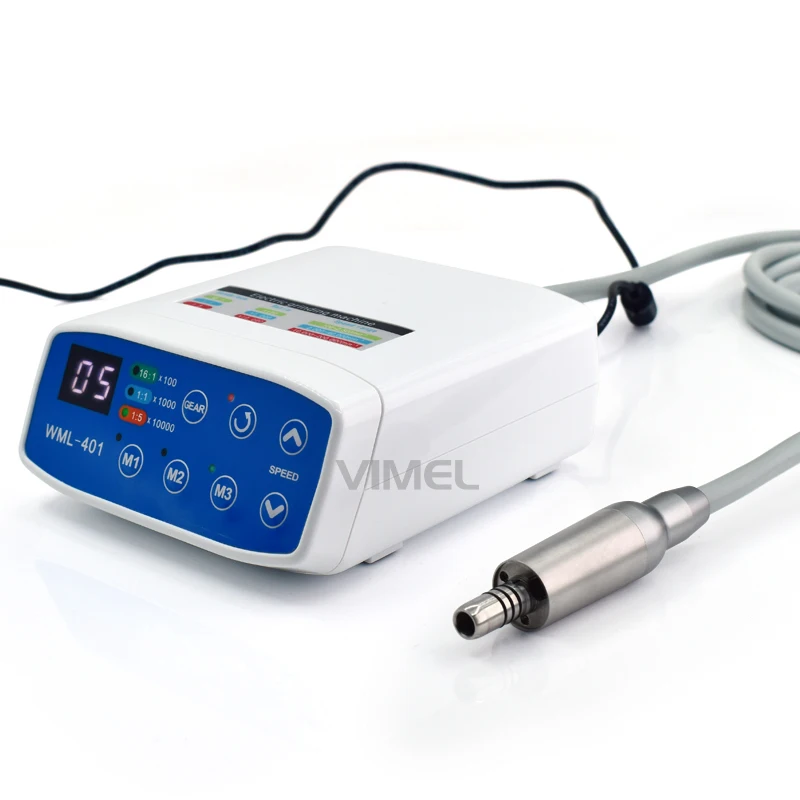 Portable Electric Grinding Machine With Fiber Optic Contral  Internal Spray Handpiece  LED Brushless Electric Micromotor