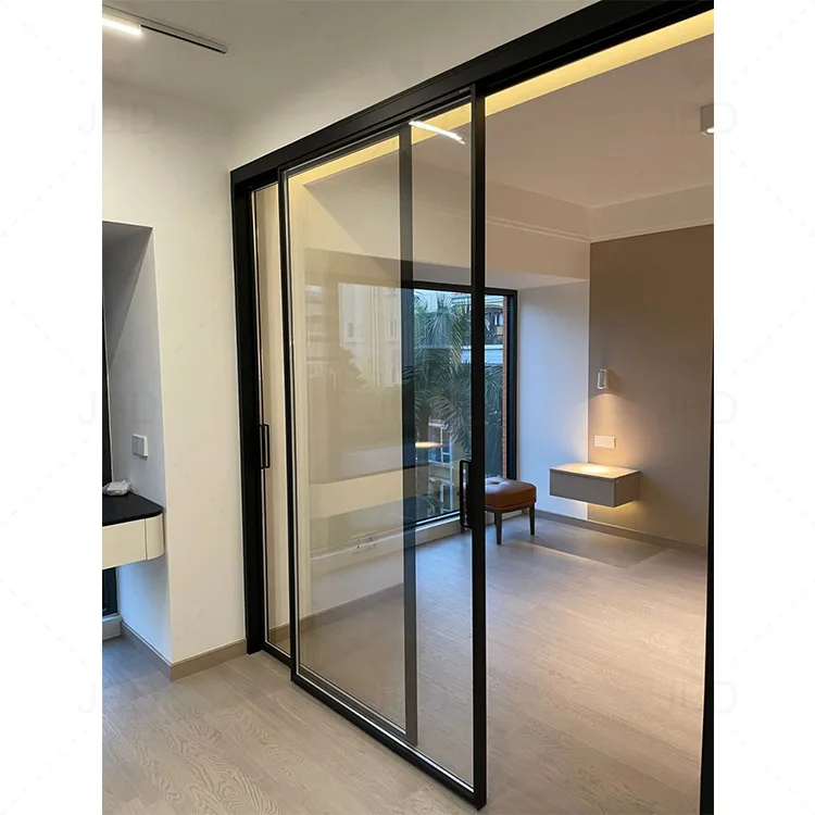 Factory Wholesale Monorail Sliding Door Glass Door Sliding Window Door