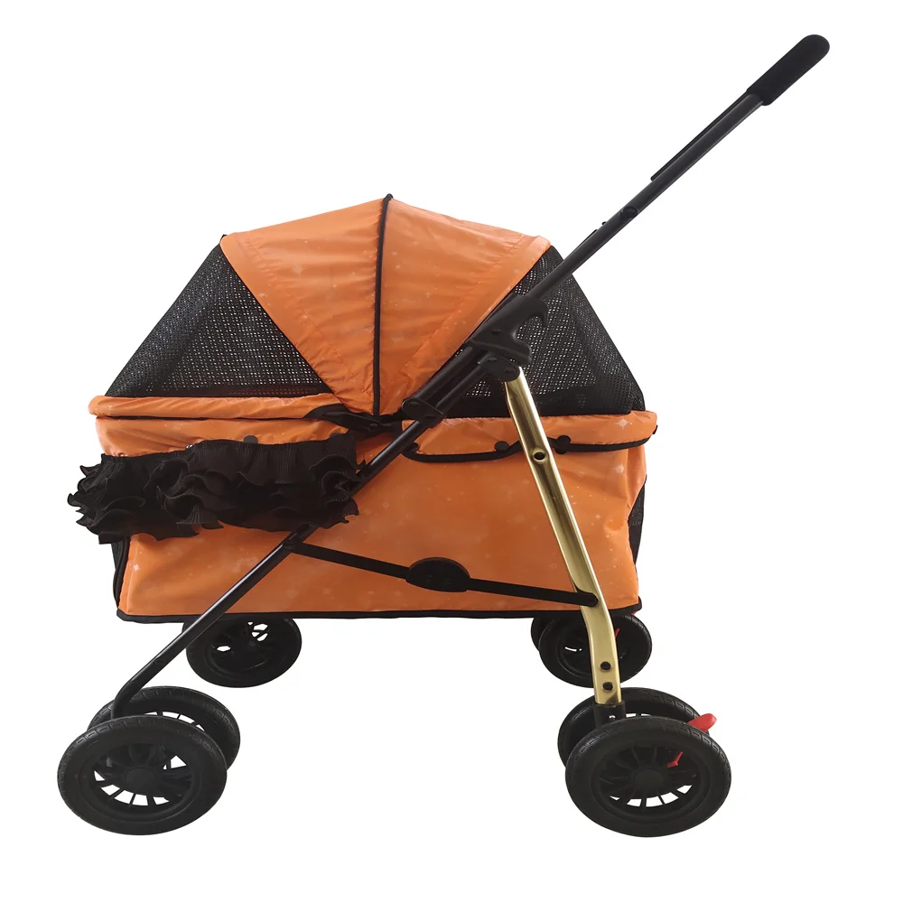 PET STROLLER  2 in 1 Gift White Box China Lighting Packing Pet ROHS Color Feature CFL