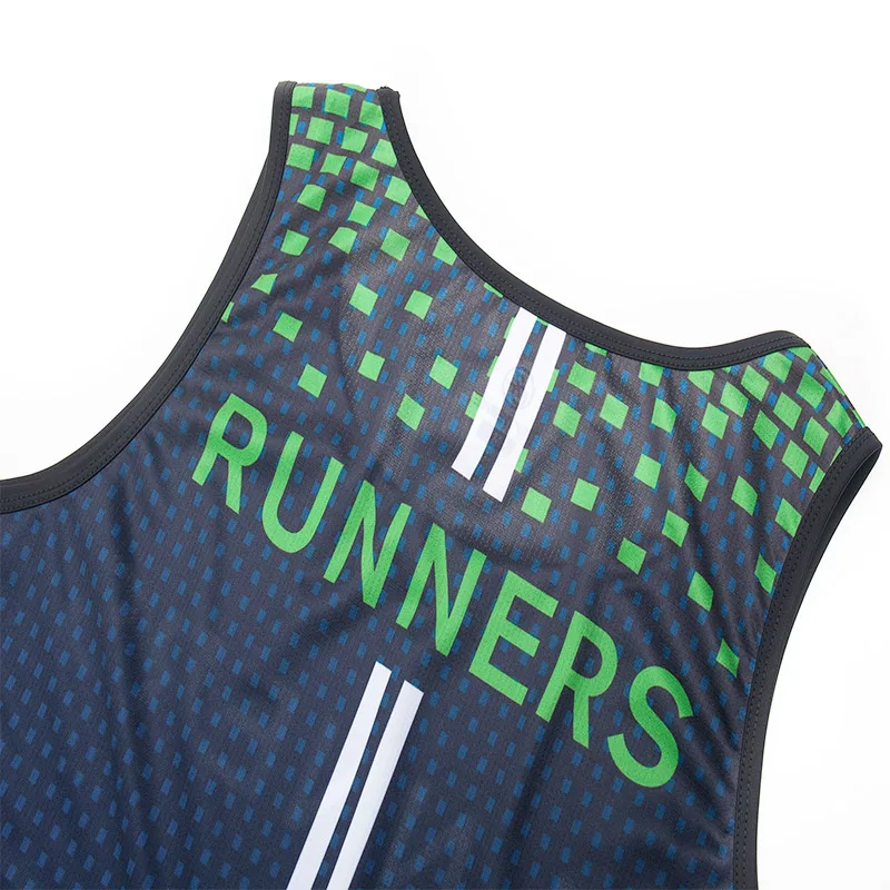 
Wholesale Breathable Tank Top Fitness Gym Wear Sportwear Sublimation Running Cycling Vest 