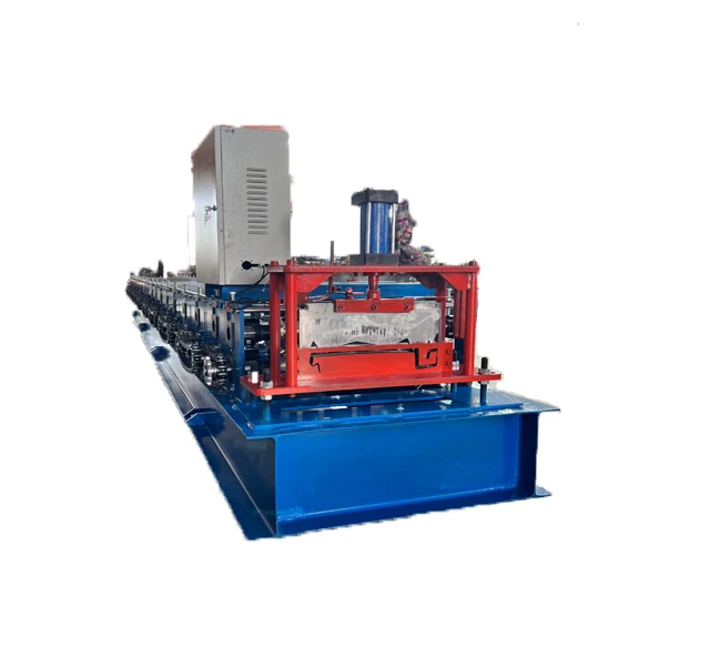 2023 best product in china rain gutter mobil zinc roof sheet roll forming machine roofing sheets rain gutter cleaning machine