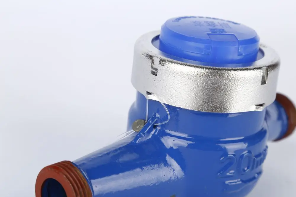 simple plastic 15mm water meter home use dry dial water meter