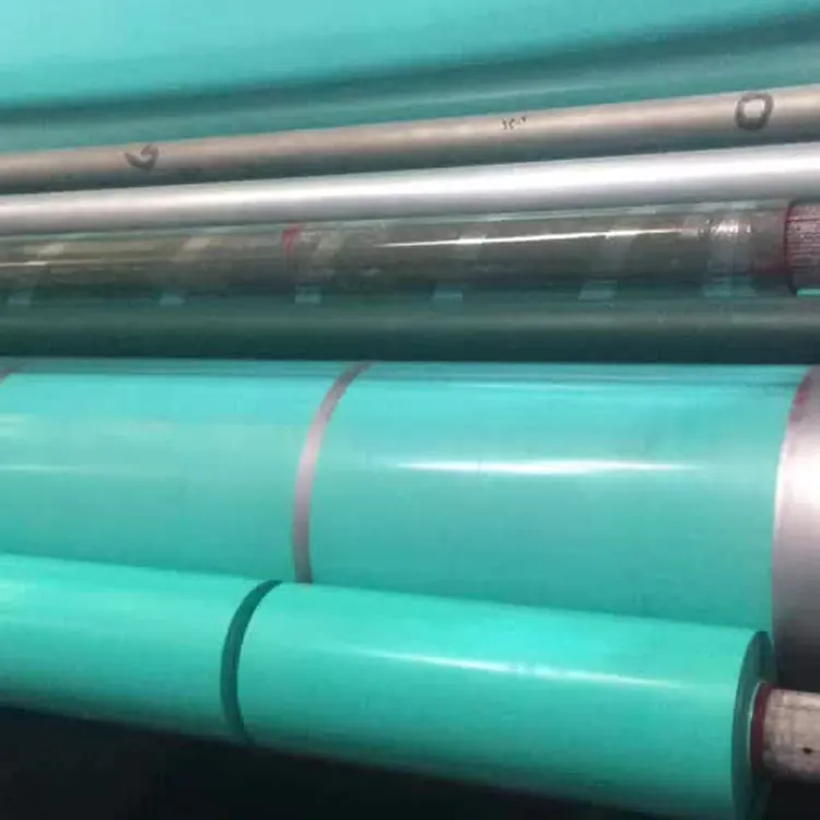 Green and white 500 mm 750 mm LDPE  Plastic Hay Bale Wrap Silage wrap Film For grass Agriculture