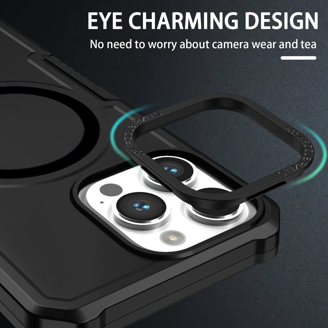 Magnetic Slide Case For Samsung Galaxy S23 Ultra S22 Plus S21 S20 FE Note 20 Wireless Charging Drop Proof Stereo Stand Cover