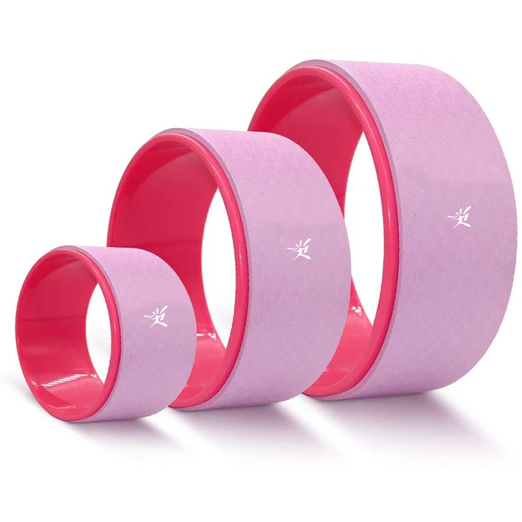 2024 logo Customized Yoga Wheel Yoga Roller Rad For Back Pain