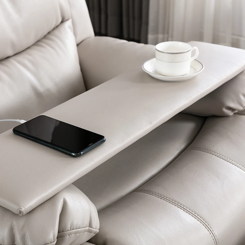 Single Reclining sofa chair with Footrest Manual Recliner for Living Room Recliner Sofa