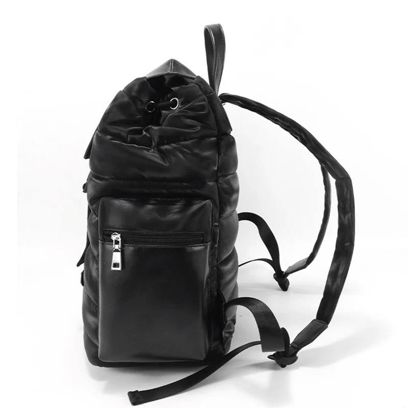 Gorfia Customized Design Luxury Genuine Leather Customize Logo Shoulder Bag Men Real Leather Backpack For Daily Outfit