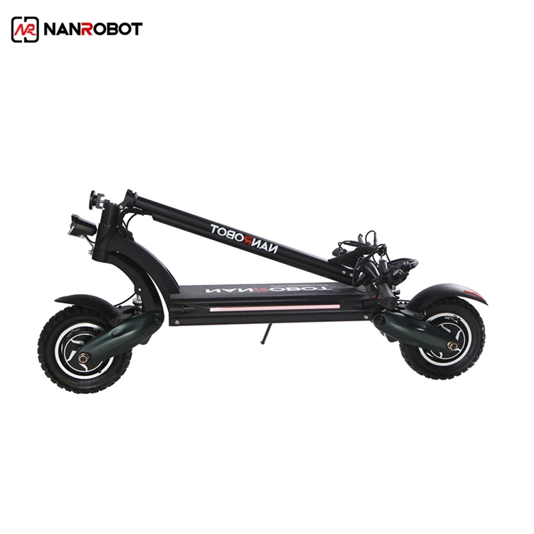 Nanrobot 52V 26A Lithium Battery Electric Scooter 1000W*2 Big Motor Two Wheel  Power adult electric motorcycle