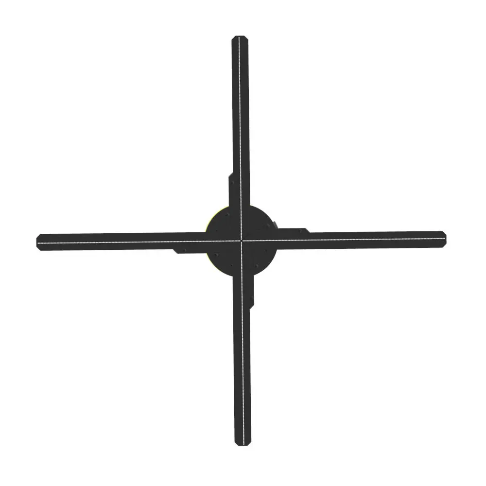 Hologram Fan Bracket Light Hologram Technology 3D Hologram Display