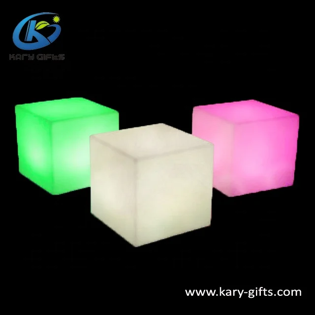 Night Bar Rechargeable Remote Control Multi Color Led Chair Light Cube