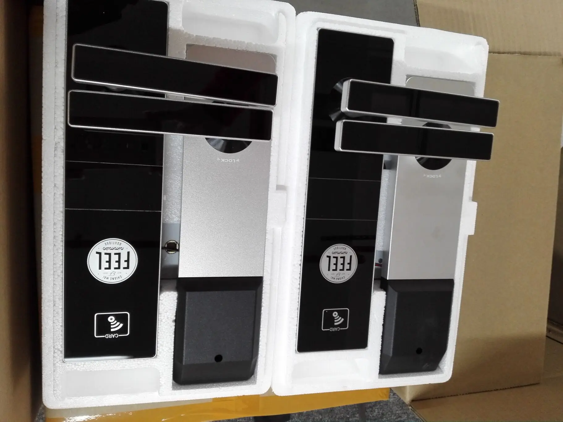 New RFID Smart M1 Card Hotel Door Locks With Free Software System Hotel Lock