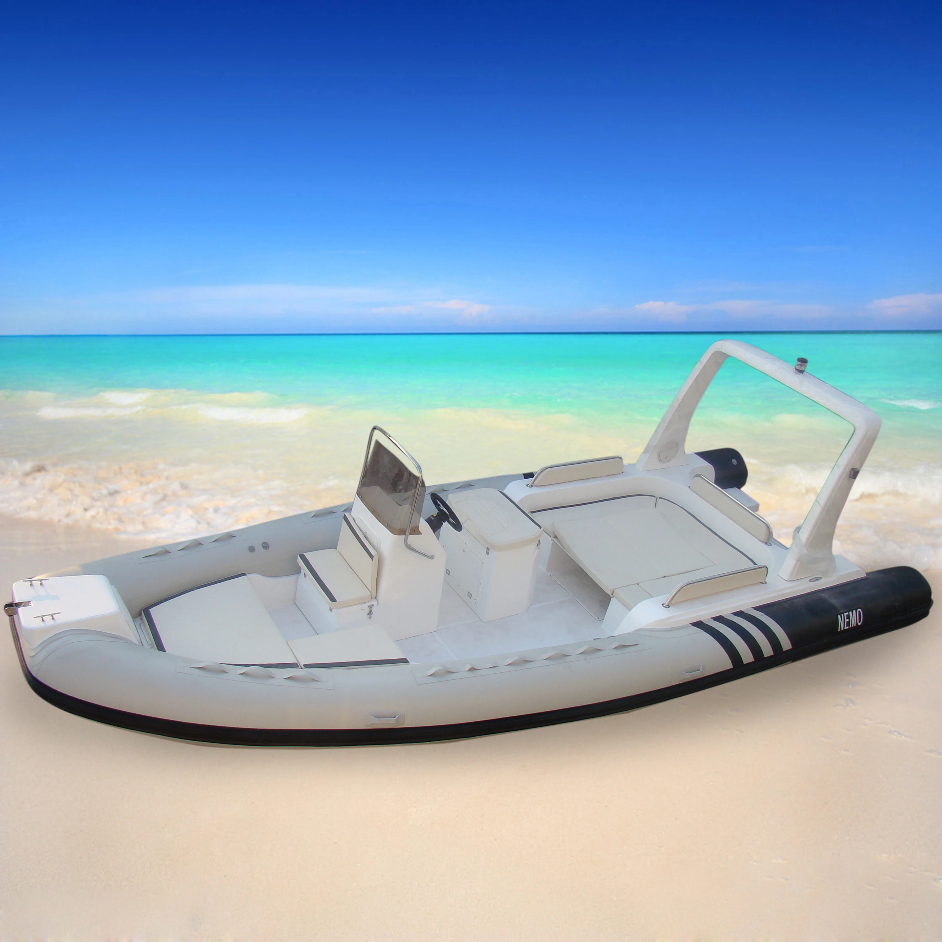High Speed Boat RIB Inflatable Boat For Entertainment