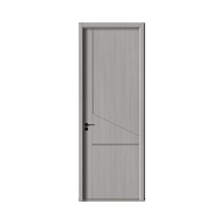 Yongkang wholesale price wood plastic composite waterproof indoor door WPC door PVC door plastic composite in the Middle East