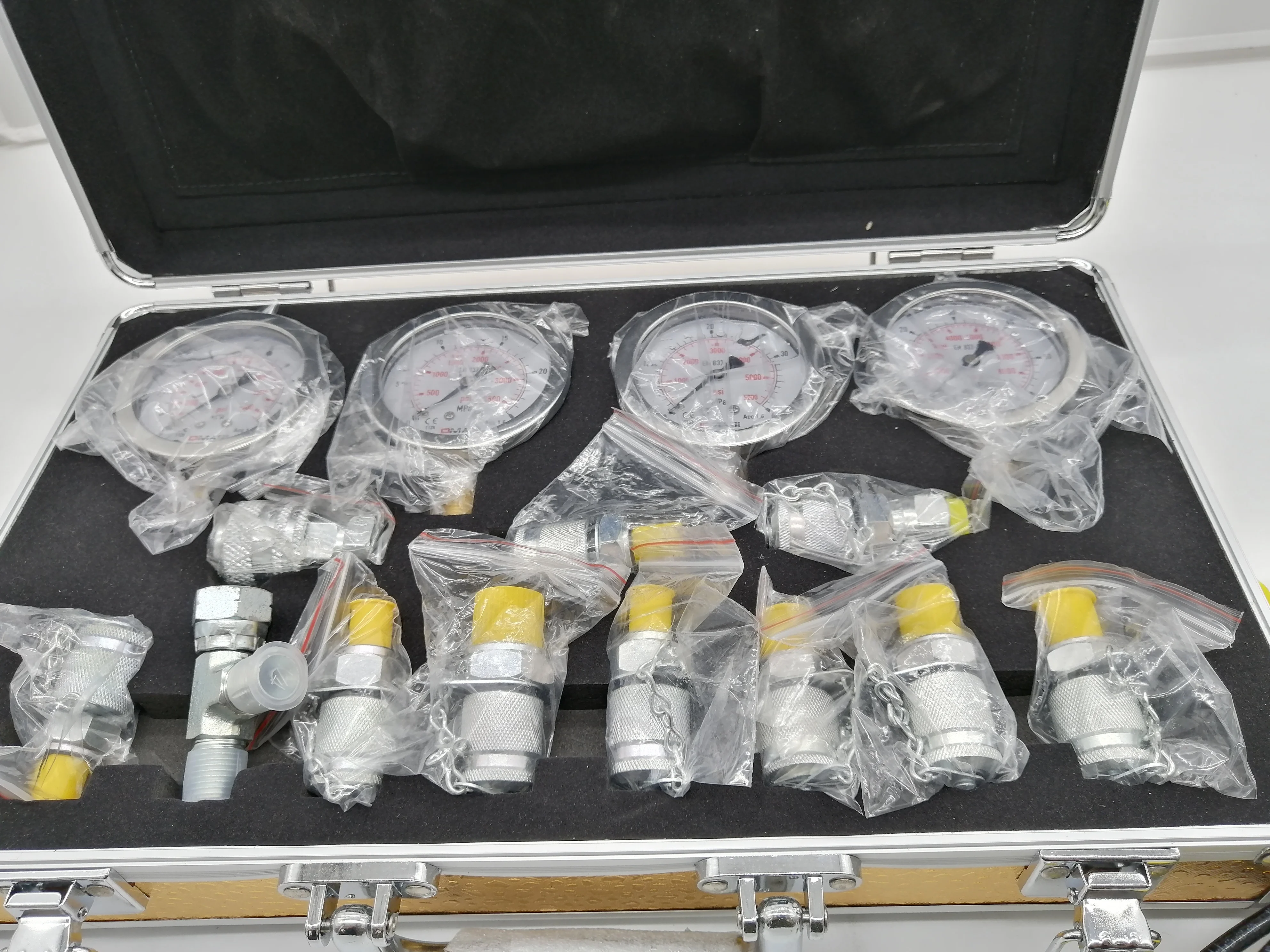 Hot Sell Hydraulic Gauge 0-25 MPa Pressure Test Table 0-3500 PSI