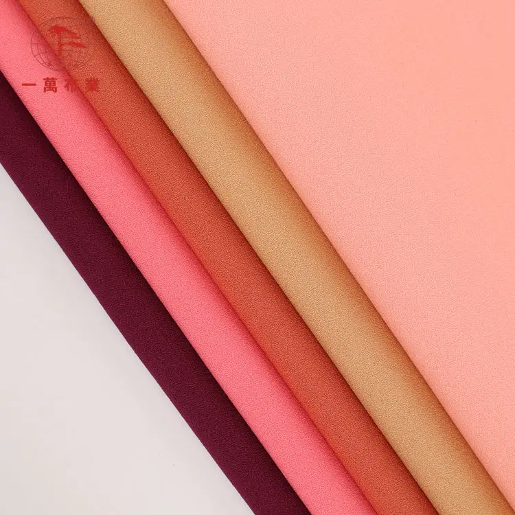 Best Selling Fabric Stock 4 way stretch fabric silk chiffon fabric