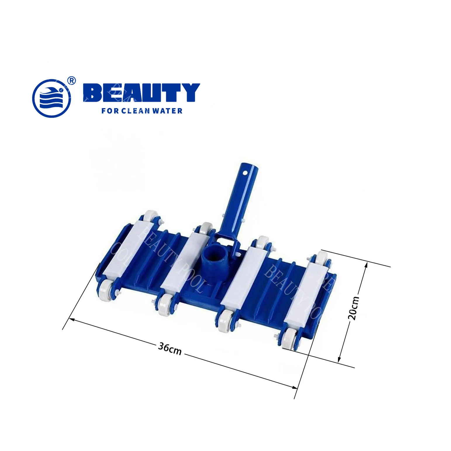 60107 Swimming Pool flexible vacuum head for in-ground pool