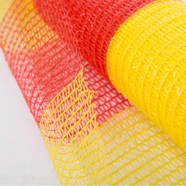 Прямая продажа от производителя, 100% защитное ограждение Hdpe оранжевого и желтого цвета, наружная Защитная ограда