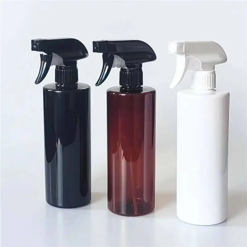 120ml Refillable Plastic Shampoo Bottle with Screw Cap Spray Push for Cosmetic Packaging Empty Bottle for Hair Conditioner
