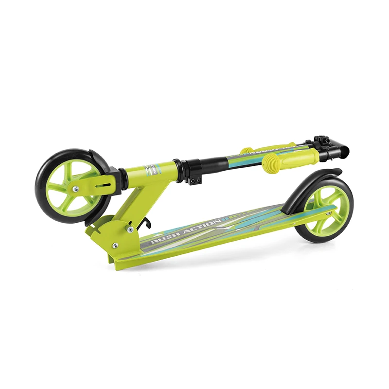 Source Factory Kick Scooter Kid Portable PU Wheel Steel Handlebar Two Wheels Kick Scooter