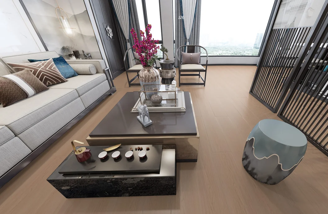 Vinyl tiles wooden texture laminate flooring