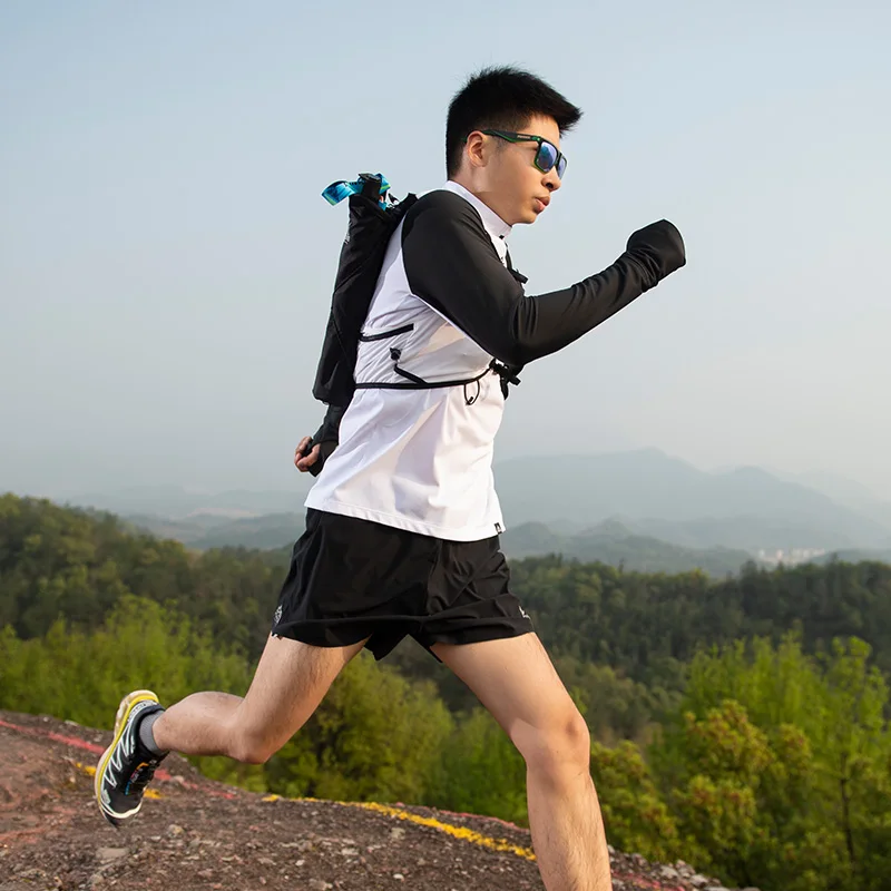 AONIJIE E4418 Black White New Design Trekking pole Storage Bag Running Sports Drawstring design Easy to Tighten Alpenstock Bags