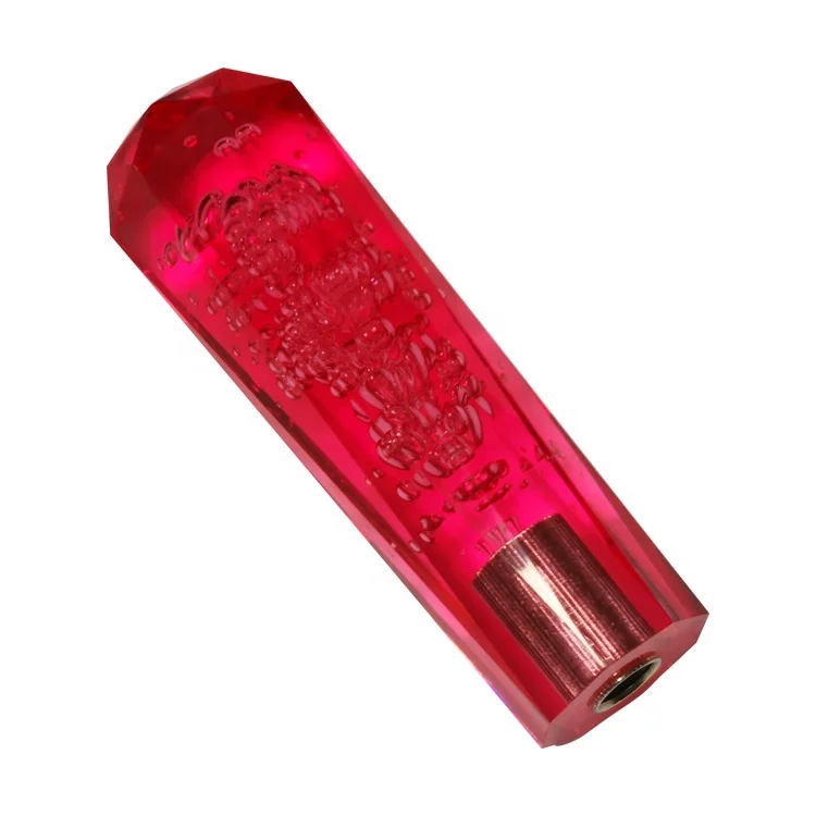10cm 15cm 20cm 25cm 30cm 35cm 40cm Auto Universal Dildo Acrylic Crystal Bubble Shifter Lever Head Car Crystal Gear Shift Knob