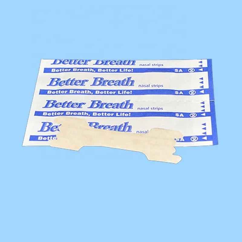 High Quality Disposable Clear Multi-Sized Anti-Snoring Nose Strip For Sleep Snoring Rhinitis Relief