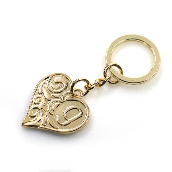 Custom Logo Keychain Pendant Labels Metal Logo Tag For Bags