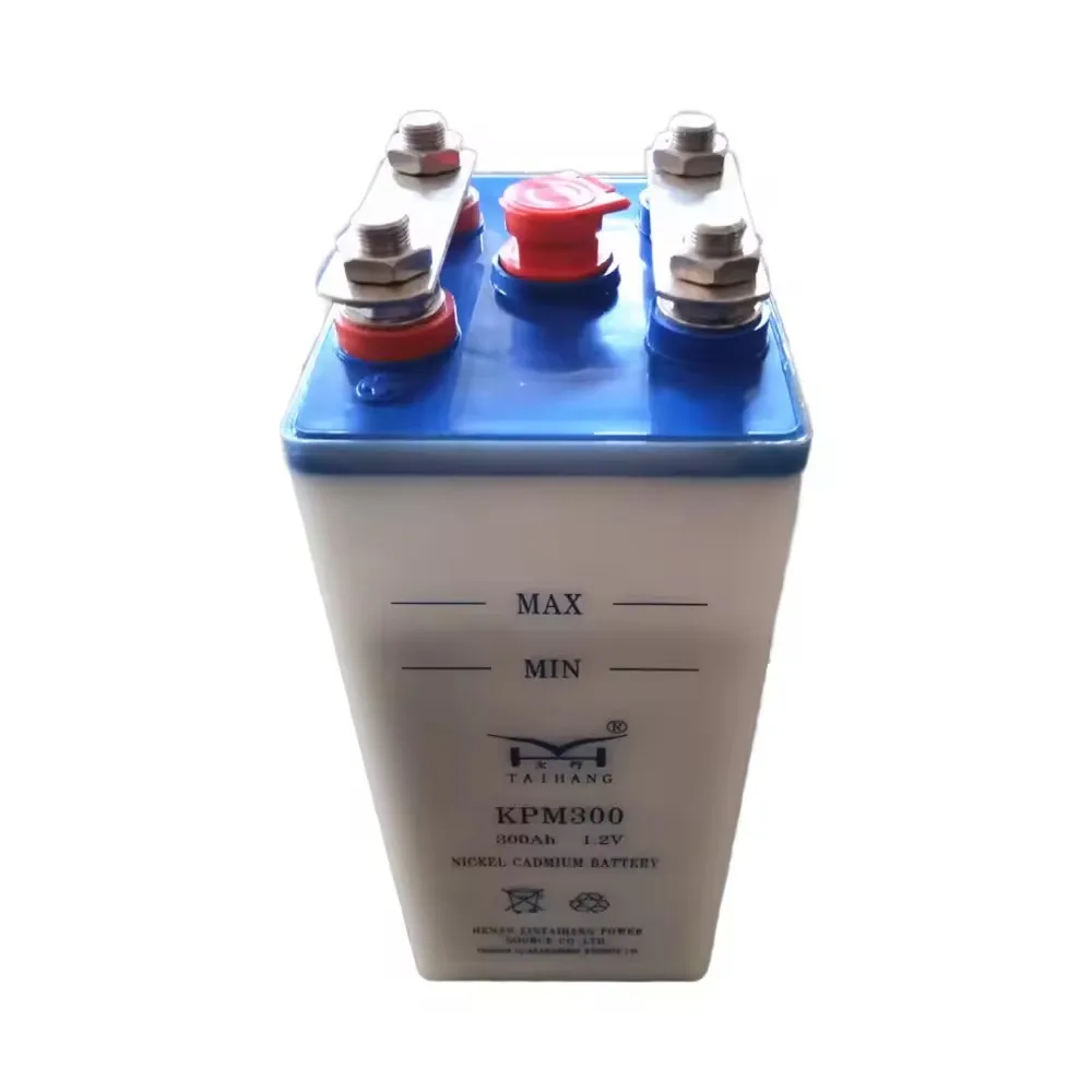 Hot Sale GN300 No Pollution Nickel Cadmium Rechargeable Battery 24v 48v 110v 1.2v 300ah Nicd Battery With Best Quality
