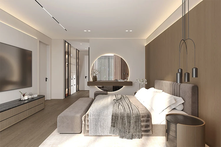 Free design Professional custom wooden hotel furniture set hotel room bedroom sets 5 star Dubai