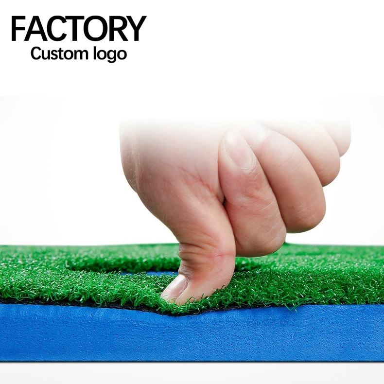 GL022 two-way 12 holes portable mini golf courses artificial turf putting green