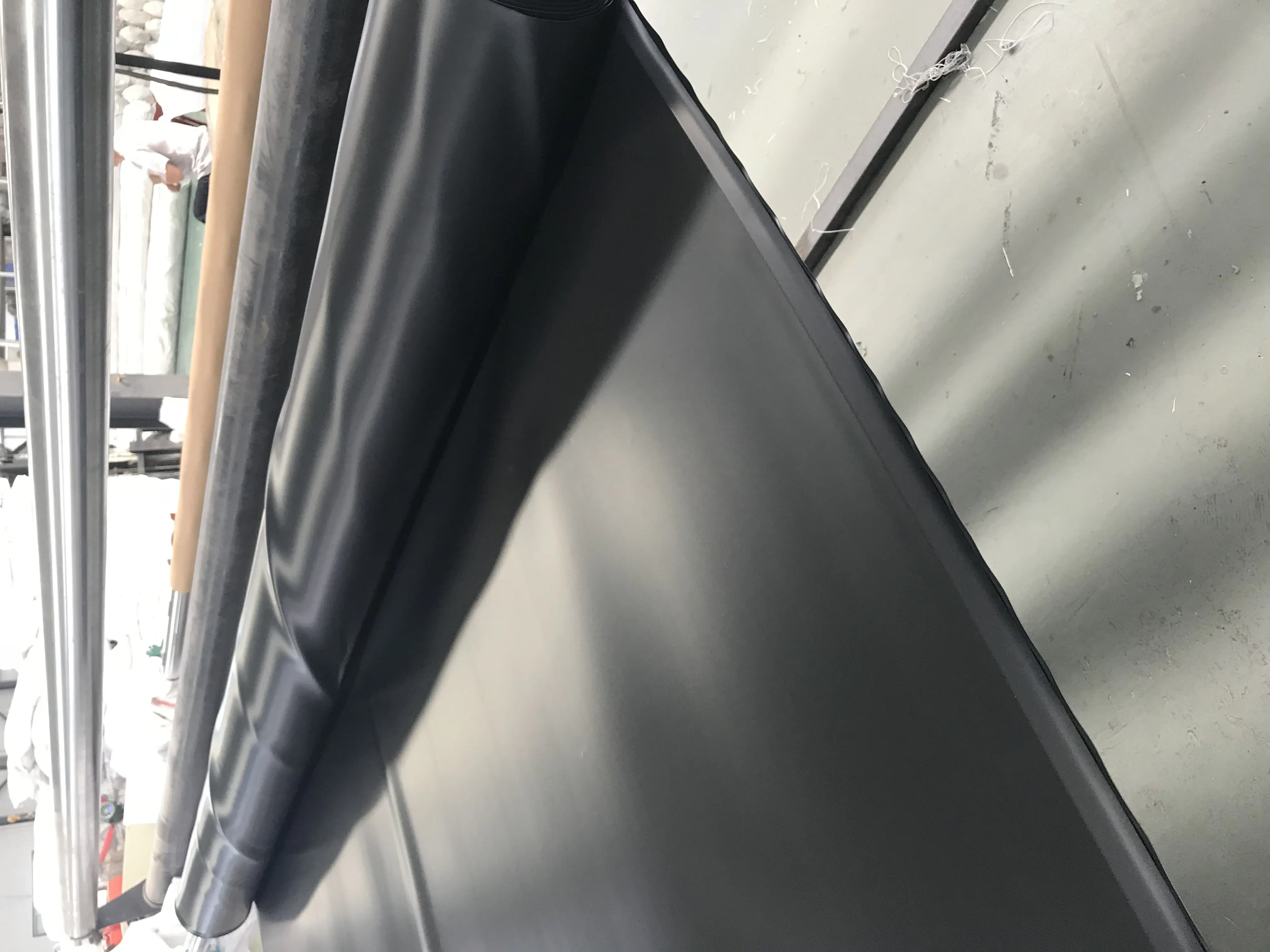 1.50mm HDPE Geomembrane for salt pool, salt pond, salt plant, salt marshes