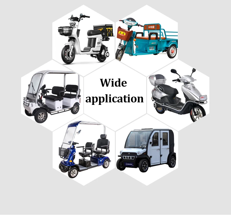 48V 60V 72v 30ah 40ah 50ah lithium battery pack electrical battery for Sightseeing vehicles Electric Wheelchairs