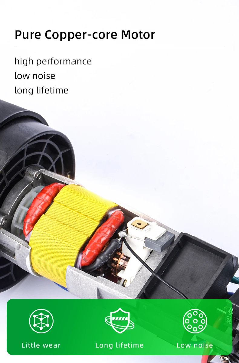 LK707-2  plastic welding kit hot air welding gun electric heat weld torch 1600 watts professional welder tool