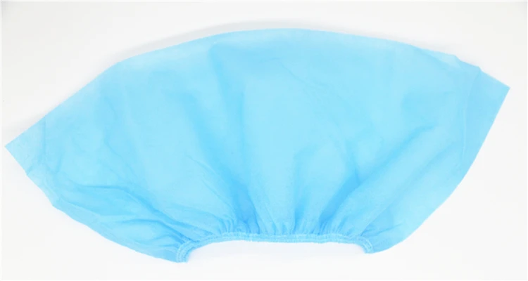 Wholesale High Quality Dust Proof Disposable Non-woven Shoe Cover CPE Protector Breathable Indoor Isolation