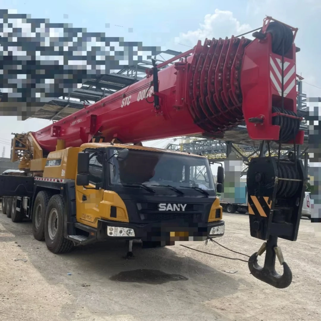 Подержанный кран SANY 130 т большой подъемный проект покупка Sany китайский грузовик crane130C мобильный тонн продажа