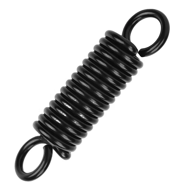 Electroplating Hammock Tension Spring Swing Hanging Hook for Chair Porch Yoga Tree Sandbag Black