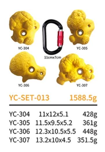 Avery Indoor Rock Climbing Holds Plastic Resin for Sports Park Playhouse Amusement Park Use for Children