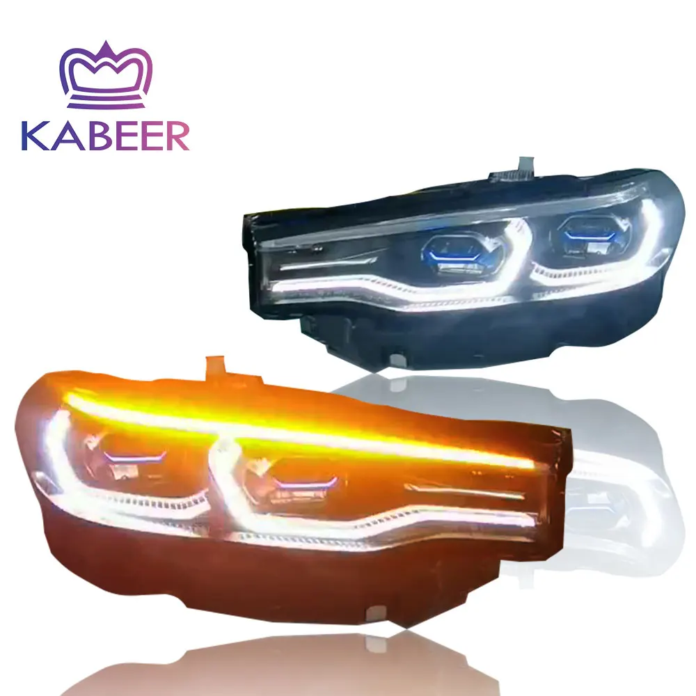 X7 Laser  headlight for BMW 2019-2022 X7 G07 high configuration original used headlight aftermarket replacement DRL