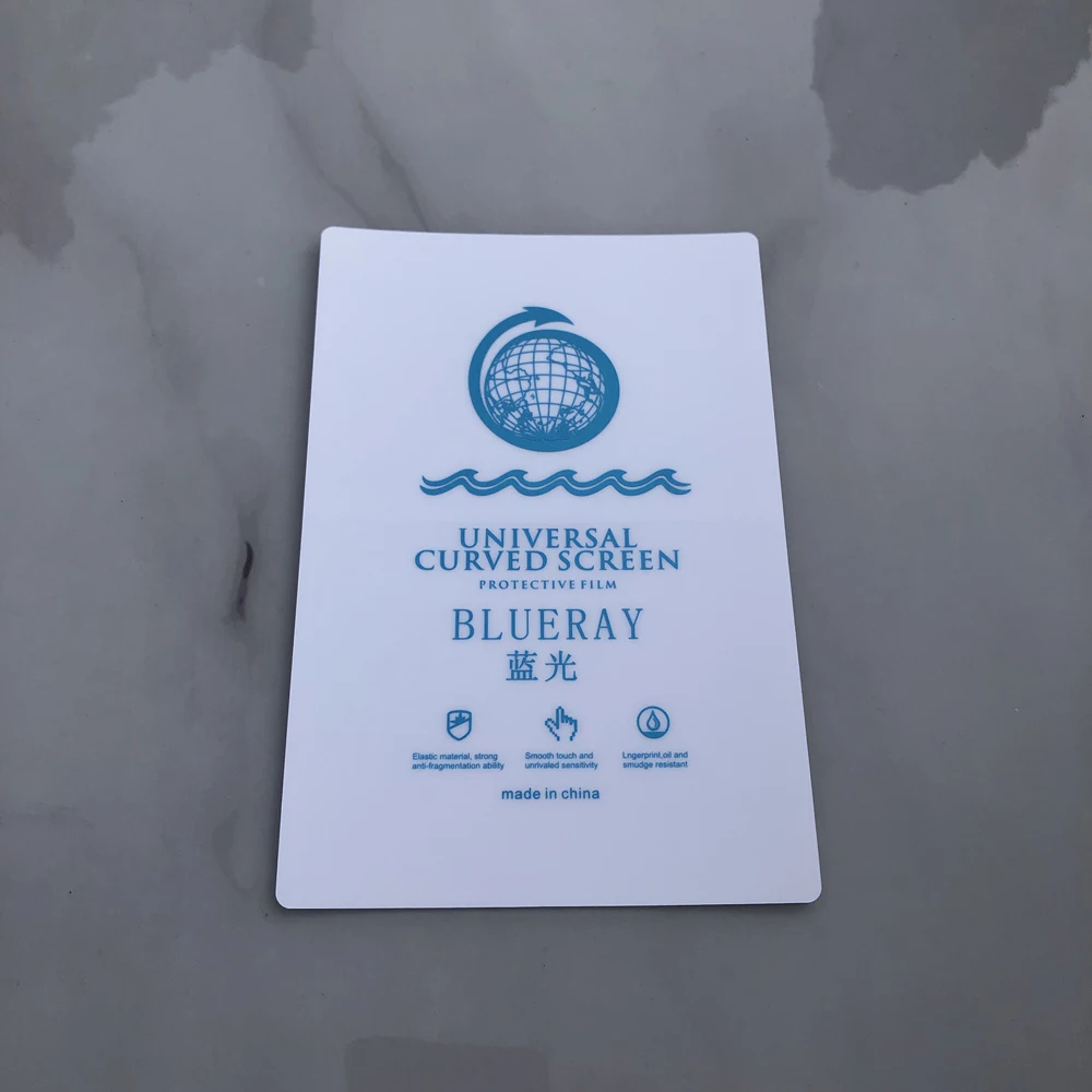 Most popular products high quality transparent scratch proof cell phone hydrogel anti spy screen protector