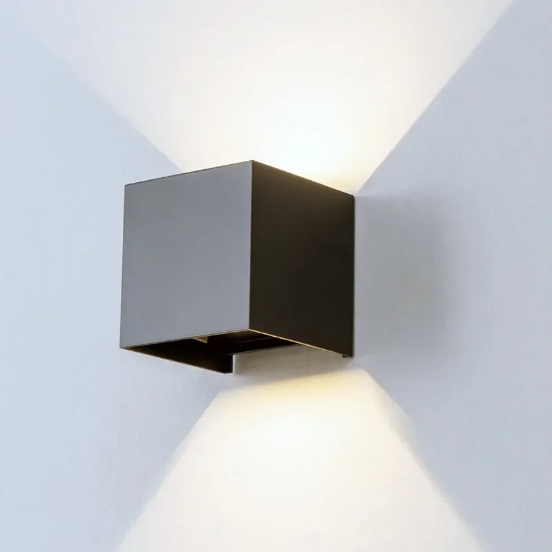 Radar Sensor Porch Light Adjustable Angle Square Outdoor & Indoor LED Wall Lights Garden Corridor Lamp