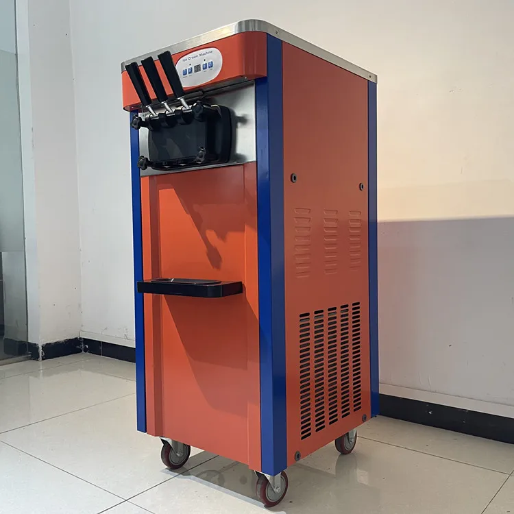 Коммерческий производитель, 2 + 1 машина для смешанного мороженого, машина для приготовления мягкого мороженого, для продажи