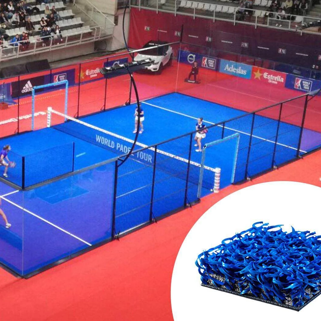 Hot Sale High-Quality Big Discount Panoramic Paddle Tennis Court 20*10 M Size Outdoor Sports Padel Court  Supplier
